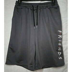 FRIENDS TV Show Lounge Shorts, Men's Sz Large, Gray 27x7